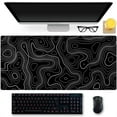 thumbnail image 5 of Abstract Ripple Mouse Pad Large Heat Transfer Office Desk Pad Abstract Keyboard Mouse Desktop Pad, 5 of 7