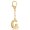 Alphabet G, variant on Gold Keychain For Women,With Letter Charm Gold Handbag Key Pendant Fashion Keychain Accessories