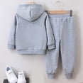 thumbnail image 7 of Toddler Girl Clothes 2 Piece Outfits Fashion Sweatshirts+Sweatpants Long Sleeve Tracksuit Clothing Set Size 3-12Y Fleece Girls Winter Outfits 4-16, 7 of 7