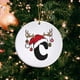 thumbnail image 2 of Adorno con nombre y letra, adorno con inicial familiar, adorno personalizado, adorno navideño con nombre familiar, regalo de Navidad, 2 of 7