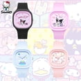 thumbnail image 1 of Sanrio Kuromi-Reloj de pulsera Kawaii Cinnamoroll Hello Kitty para niños, correa de silicona, reloj de melodía de dibujos animados, regalos de cumpleaños para niños2131, 1 of 5