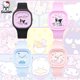 thumbnail image 1 of Sanrio Kuromi-Reloj de pulsera Kawaii Cinnamoroll Hello Kitty para niños, correa de silicona, reloj de melodía de dibujos animados, regalos de cumpleaños para niños, 1 of 4