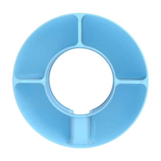 Cuenco portátil para refrigerios Yuarrent con asa para tazas Stanleys de 40 onzas color azul