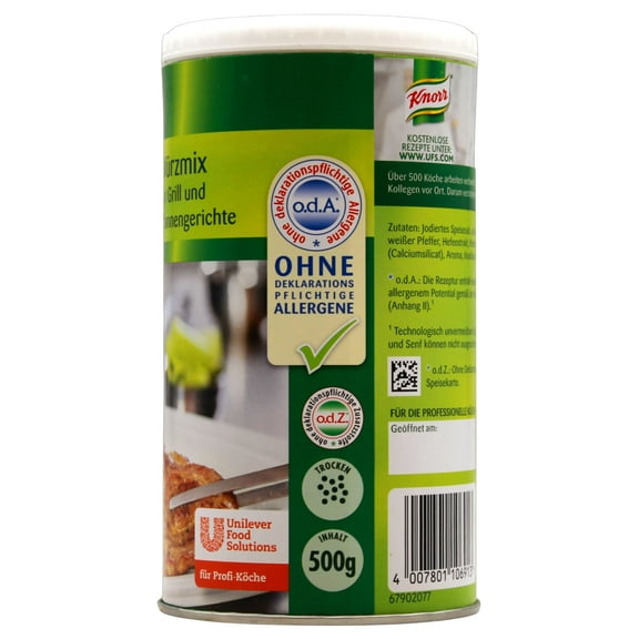 Knorr Aromat Seasoning AJH3 for Grill 500g