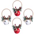 thumbnail image 1 of piezas decoraciones navideñas Jingle Bell puerta perchas decoraciones ventana campana colgantes H Kuyhfg Bienvenido a Kuyhfg, 1 of 1