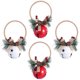 thumbnail image 1 of piezas decoraciones navideñas Jingle Bell puerta perchas decoraciones ventana campana colgantes H Kuyhfg Bienvenido a Kuyhfg, 1 of 1