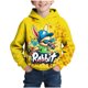thumbnail image 2 of Sudadera con capucha para niño, para niño, con estampado de Feliz Día de Pascua, color, manga larga, informal, deportiva, con capucha, sudadera con capucha de manga larga, top con inserciones en los h, 2 of 5