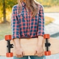 thumbnail image 2 of 250W Battery Powered Single Motor Electric Skateboard Speed Skateboarding Equipment Orange, 2 of 13