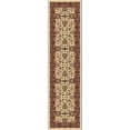 thumbnail image 3 of Classic Yazd 3.3X5.3 2803-130 Crm-Red Rectangle Rug, 3 of 5