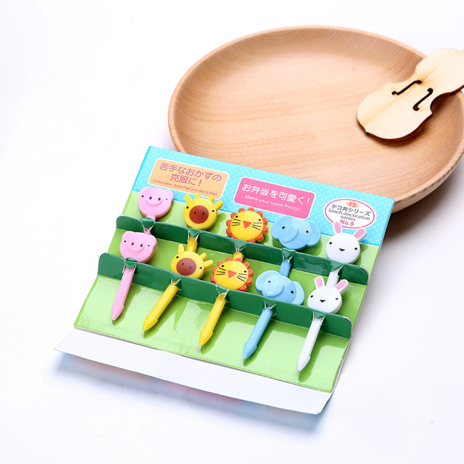 Cute And Reusable Animal Food Picks For Bento Boxes And - Temu