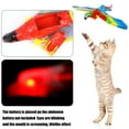 thumbnail image 3 of Pájaro de simulación giratorio colgante con sonido de luz para el techo interior Juego de persecución de gatitos Eliminando el aburrimiento, 3 of 5