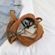 thumbnail image 5 of Bolsos de mensajero coreanos Harajuku, Bolso de hombro pequeño de pana para mujer, bolso cruzado para adolescente, bolso bonito para estudiante, 5 of 5