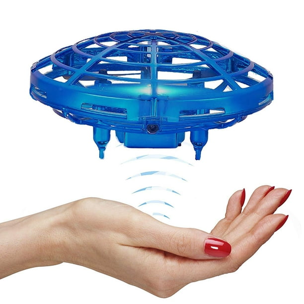 UFO Flying Ball Toys LED Drone Smart Quadcopter Induction Flyer Toys