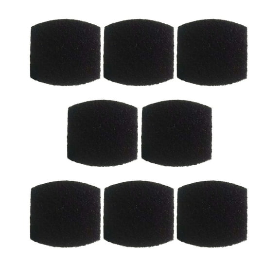 Genligt Activated Carbon Filters Compatible with Petmate Booda Dome Clean Step Cat Litter Box, Replacement Official Size, 8 Pack