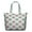 Greenish-blue-61, variant on Colorful Geometric Weekender Bag, Lightweight Travel Tote with Secure Zipper & Reinforced Handles, Artistic for Women on the Go