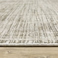 thumbnail image 5 of HomeRoots  8 x 11 ft. Beige Gray Ivory Tan & Brown Abstract Power Loom Stain Resistant Rectangle Area Rug, 5 of 5