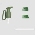 thumbnail image 1 of Jam Universal Push-type Ketchup Bottle Dispensers Pressure Kitchen Tools Oyster Sauce Bottle Nozzle Press Pump Head GREEN, 1 of 8