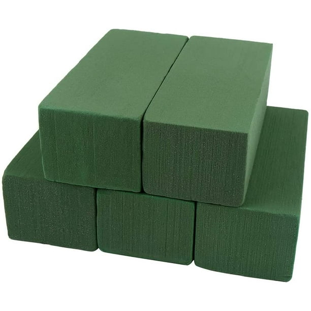 Briques en mousse florale, fournitures de blocs verts en