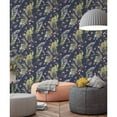 thumbnail image 4 of Holden Menali Peacock Textured Vinyl Wallpaper  396in x 20.8in Navy, 4 of 5