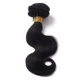 thumbnail image 3 of Woman Girl Real Soft Sliky Full Head Curly Wavy Hair Real Hair 7A Unprocessed Virgin Brazilian Hair Bundles Human Hair Straight Extensions Natural Black 1 Bundle 50g/100g, 3 of 8