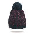 thumbnail image 5 of beishanbush Baseball Caps Women Knit Slouchy Beanie Baggy Hat with Pompom Winter Soft Warm Ski Cap Black, 5 of 5
