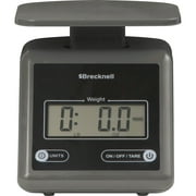 Brecknell Electronic Postal Scale 7 lb Capacity 5.5x5.10 Platform Gray PS7GRAY
