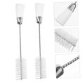 thumbnail image 3 of WEUVEB 2Pcs Cleaning Brush Set Iron Silver for Effective Instrument Maintenance, 3 of 8