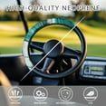 thumbnail image 3 of ZUXONGSY Marble Stripes Golf Cart Steering Wheel Cover Universal Auto Accessories Warm in Winter Cool in Summer Auto Wheel Cover Steering Wheel Dust Cover Club Car Golf Cart Interior Decor, 3 of 7