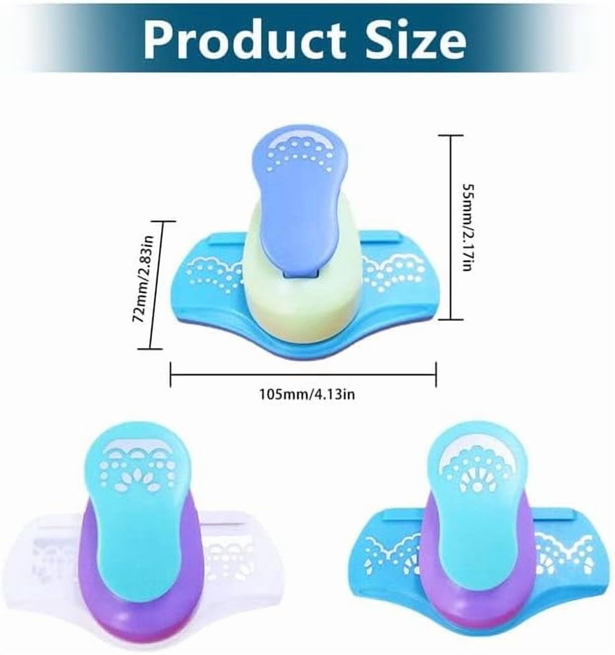 ABPETE corner cutter,3Pcs Paper Crafting Border Punches Hemming Tool, Small Paper Punch Edge Corner Craft Tool,Scrapbooking Gift Cards Corner Punch Fancy