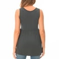thumbnail image 6 of Beaisland 3 Pack Women Maternity Tank Tops Sleeveless Pregnancy Tank Shirts Postpartum Tops Basic Shirts Summer, 6 of 7