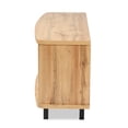thumbnail image 6 of Baxton Studio Walda Wood TV Stand with 2 Drawers for TVs up to 68", Brown, 6 of 10
