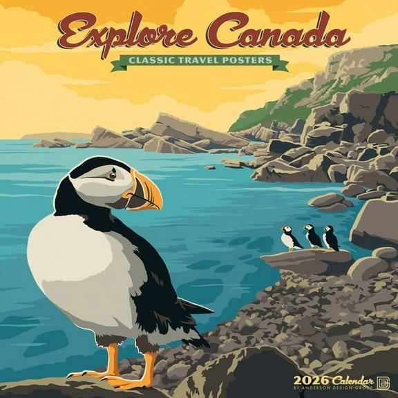 Explore Canada (Adg) 2026 Wall Calendar, (Paperback)
