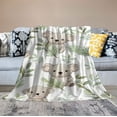 thumbnail image 2 of ARISTURING  Koala Blanket White Lightweight Fuzzy Cozy Soft Warm Koala Throw and Blankets for Girls Teens, Air Conditioning, 2 of 6