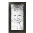 thumbnail image 2 of ArtToFrames 7" x 14" Flat Pewter Picture Frame, 7x14 inch Silver Wood Poster Frame (WOM-4887),  Pack, 2 of 7