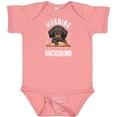 thumbnail image 3 of Inktastic Protected by a Dachshund Dog Boys or Girls Baby Bodysuit, 3 of 5