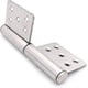 thumbnail image 4 of Paquete de 82 bisagras de puerta elevables YONGSHENG acero inoxidable 304 360 grados plateado, 4 of 5