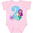 thumbnail image 3 of Inktastic Second Birthday Mermaid Girls Baby Bodysuit, 3 of 5