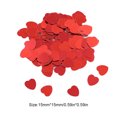 thumbnail image 3 of maskred Paper Scraps Beautiful Wedding Accessory Plastic Material Confetti Tabletop Ornament Shape Resistant for Party Decoration Red10mm 1Set, 3 of 6