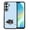Boston Terrier Dog Lying Down Looking Up On Light Blue Background, variant on WIRESTER Shockproof Soft Rubber Cover Case for Samsung Galaxy A16 5G 6.7", Basset Hound Dog Lying Down Looking Up On Light Blue Background