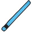 thumbnail image 5 of Adjustable LED Light Up Armband Reflective Luminous Bracelets for Outdoor Night Running Blue,, 5 of 5