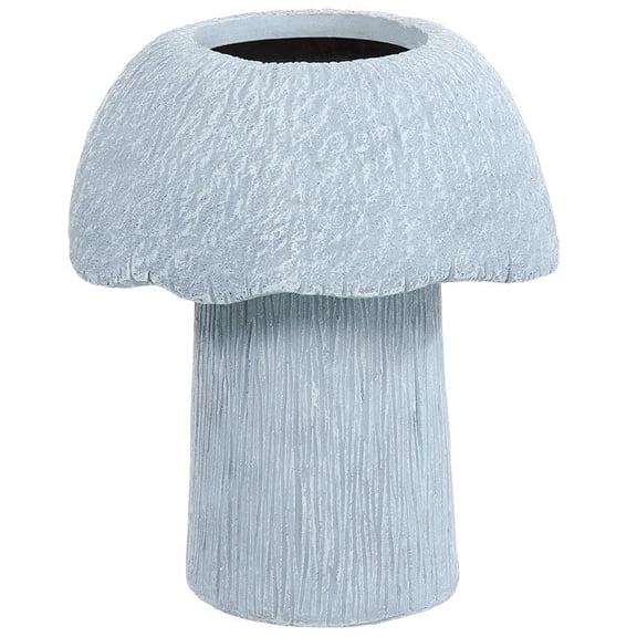 Mushroom Planter Gray Large Medium or Small Garden
