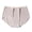 Pink, variant on Womens Mid Rise Seamless Cotton Briefs Lettering Waistband Vertical Stitching Breathable Underwear