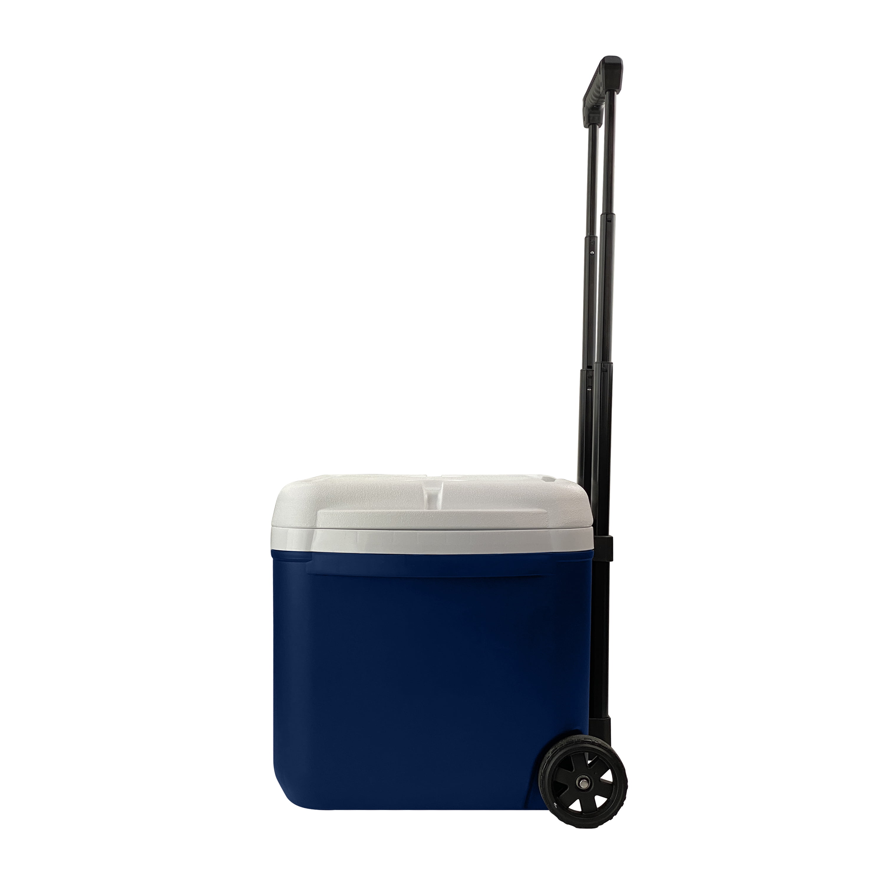 Ozark Trail 30 Quart Capacity Hard Side Wheeled Cooler, 42-Can, Navy