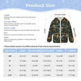 thumbnail image 5 of Kids Zip Up Hoodie for Boys Girls Toddler - Exotic Funny Gecko Lizard Leaves Lightweight Long Sleeve 4T Boys Girl Clothes, Sun Protection Windproof Jackets Hoodie Sweatshirt, 5 of 7
