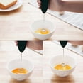 thumbnail image 2 of Handheld Mixer Egg Beater Battery Operated Stainless Steel Blender Hand Stick Whisk Drink, 2 of 7