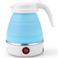thumbnail image 1 of Foldable Electric Kettle 0.6L 600W Food Grade Silicone Electric Kettle Automatically Shut Off Quick Boiling Collapsible Water Heater Portable Water Boiler for Outdoor Camping Travel, 1 of 11