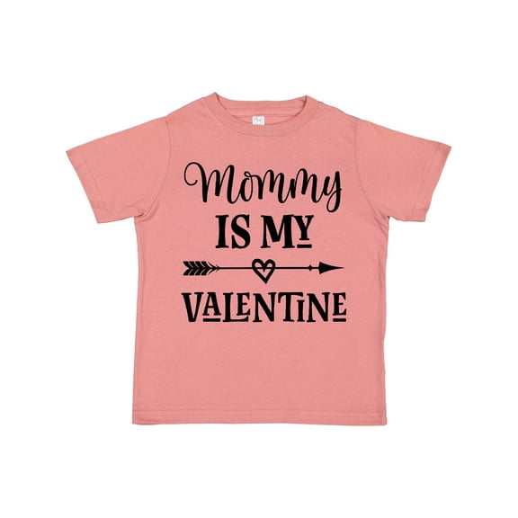 Inktastic Mommy Is My Valentine Boys or Girls Toddler T-Shirt