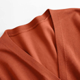 thumbnail image 4 of Long Sleeve Cardigan for Women Solid Color Open Front Button Down Lightweight Casual Sweater Fall Trendy Outwear Cardigans, 4 of 6