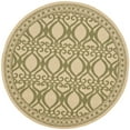 thumbnail image 5 of SAFAVIEH Courtyard Colton Geometric Indoor/Outdoor Area Rug, Natural/Olive, 2'7" x 5', 5 of 11
