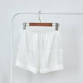 thumbnail image 3 of Short Silk Pur Mûrier Blanc Nacré Taille Haute 19 Momme Soar Collection, 3 of 10
